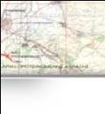 Ansicht der Florina-Ptolemaida National Road mit umliegender Vegetation, Teil der Umweltverträglichkeitsstudie.