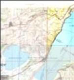 Landschaftsansicht der Florina-Ptolemaida Nationalstraße, die die Umgebung für die Umweltverträglichkeitsstudie zeigt.